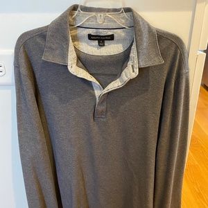 Banana Republic Henley Shirt with Collar